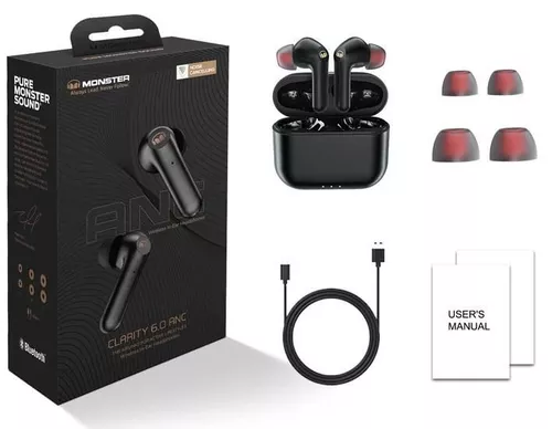 купить Наушники беспроводные Monster Clarity 6.0 ANC TWS Black в Кишинёве 