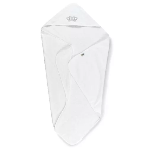 cumpără Accesoriu pentru baie PernaMea Prosop botez 90x90cm Coronita gri în Chișinău 