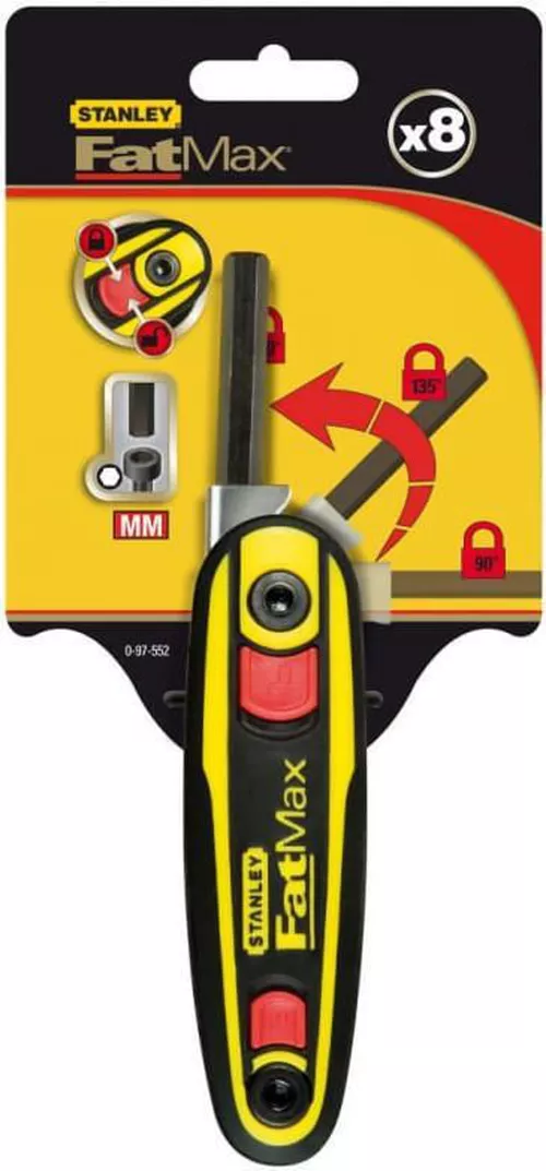купить Набор ручных инструментов Stanley 0-97-552 Set de chei hexagonale Fatmax 1.5-8mm в Кишинёве 