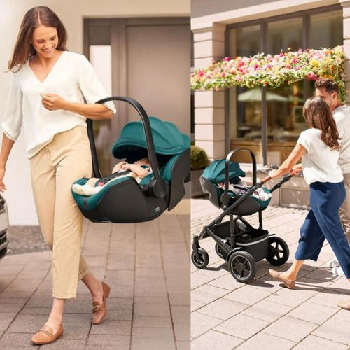 cumpără Scaun auto Britax-Römer Baby-Safe 5z2 with Flex Base 5z Bundle Atlantic Green - Greensense (2000039035) în Chișinău 