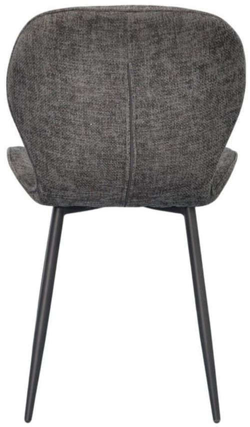 купить Стул Evelin di Costacurta YTC-064B, UF885-15 (Dark grey) в Кишинёве 