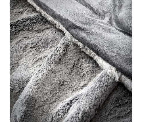 cumpără Cuvertură Bugatti fashion 3885/800 Fur blanket bugatti 150х200 Grey în Chișinău 