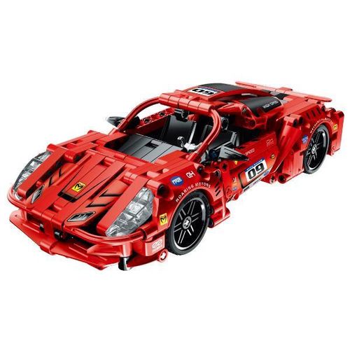 купить Конструктор iM.Master 5809 Supercar roșu, Mechanical Master, cu inerție, 437pcs в Кишинёве 
