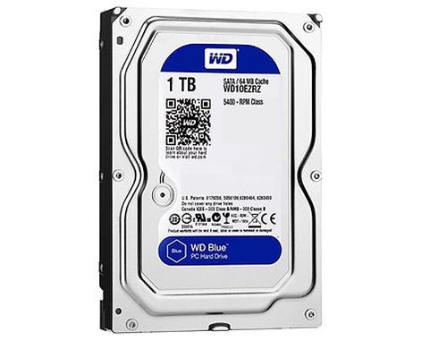 купить 3.5" HDD 1TB Western Digital Blue WD10EZRZ, 5400rpm, SATA3 6GB/s, 64MB (hard disk intern HDD/внутренний жесткий диск HDD) в Кишинёве 