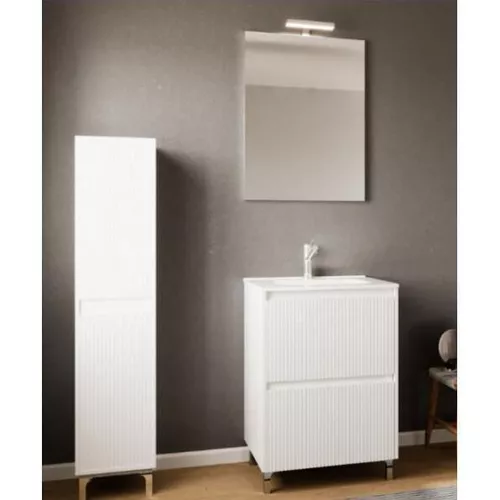 купить Шкаф под умывальник Savinidue Parma 60/F00/00+oglinda 210/EL+LAMP 906024 в Кишинёве 