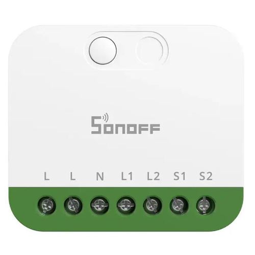 cumpără Întrerupător electric Sonoff Matter Over Wi-Fi Smart Wall Switch MINI-2GS-E Mini Duo 2-Gang (Neutral Required) în Chișinău 