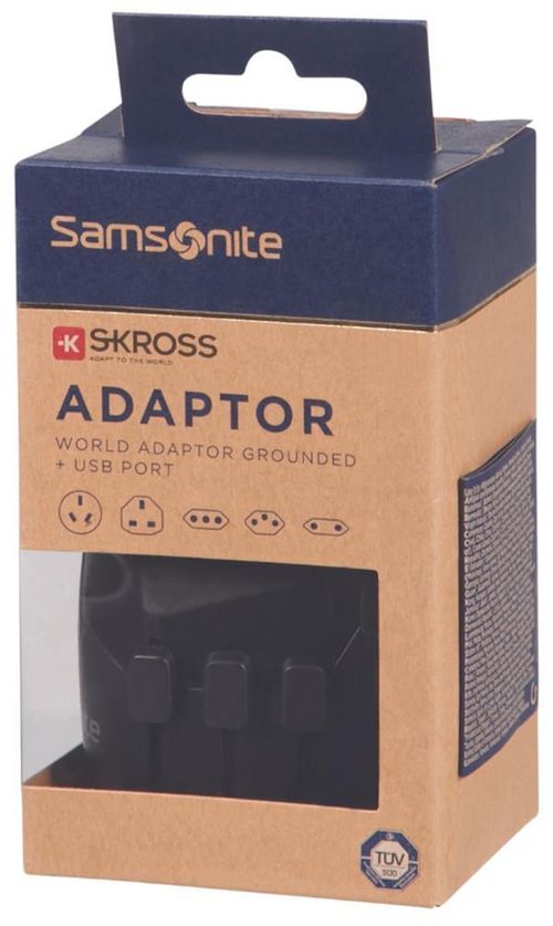 cumpără Adaptor electric Samsonite Global Ta adaptor global + USB (121532/1041) în Chișinău 