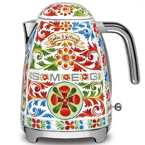 купить Чайник электрический SMEG KLF03DGEU Sicily is my love Collection Dolce&Gabbana в Кишинёве 