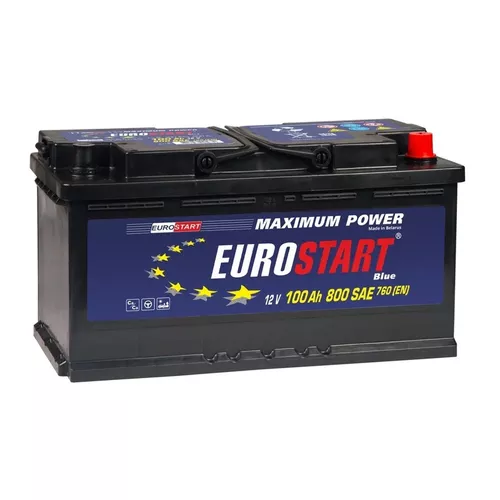 cumpără Acumulator auto Eurostart Blue 100 Ah (R) ETN0 740A EB1000 (353х175х190) în Chișinău 
