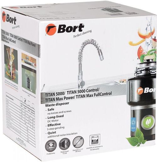 cumpără Tocător resturi alimentare Bort TITAN 5000 (Control) în Chișinău 