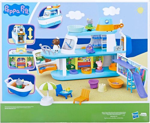 купить Игровой комплекс для детей Hasbro F6284 PeppaPig Набор Playset Peppas Cruise Ship в Кишинёве 