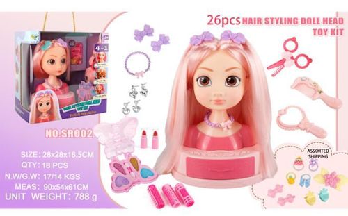 купить Кукла ToyMall 008802 Set frizerie в Кишинёве 