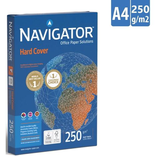 купить Бумага офисная Navigator 06-CE Hard Cover A4, 250g/m2, 125 foi в Кишинёве 