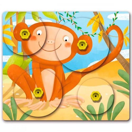 cumpără Puzzle Quercetti Q0611 Giro Puzzle Montessori în Chișinău 