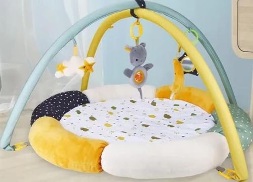 cumpără Complex de joacă pentru copii Hola Toys 90191 covoras in set cu zornaitoare în Chișinău 