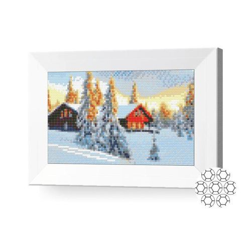 купить Картина по номерам Art Gallery JS28001 Mozaic cu diamante 20x30cm Ziua insorita в Кишинёве 