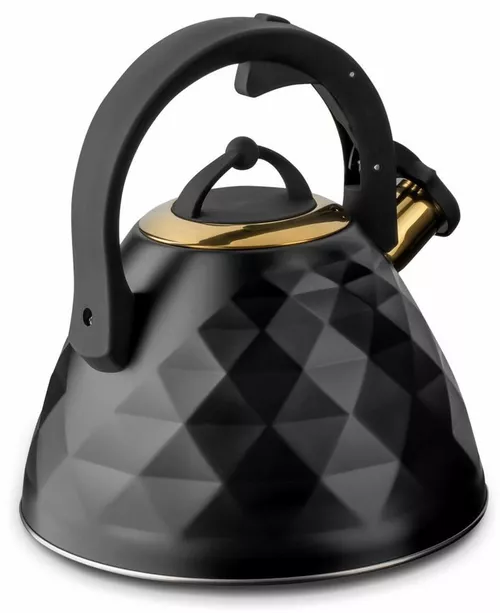 купить Чайник Tadar Crystal Mat Black-Gold 3L в Кишинёве 