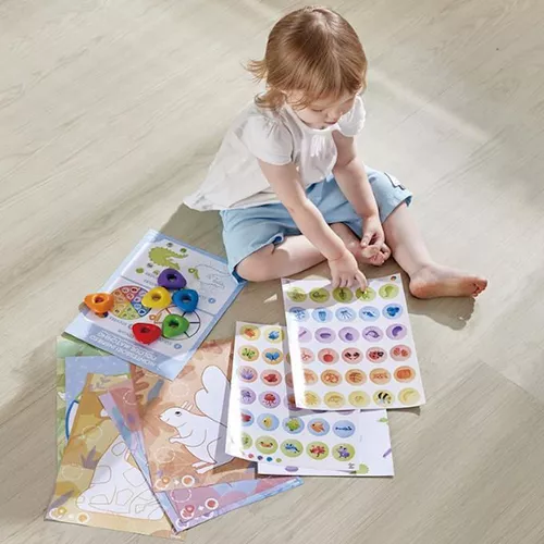 cumpără Set de creație Hape E2004 Set de colorat Copilaș pictor, 6 culori în Chișinău 