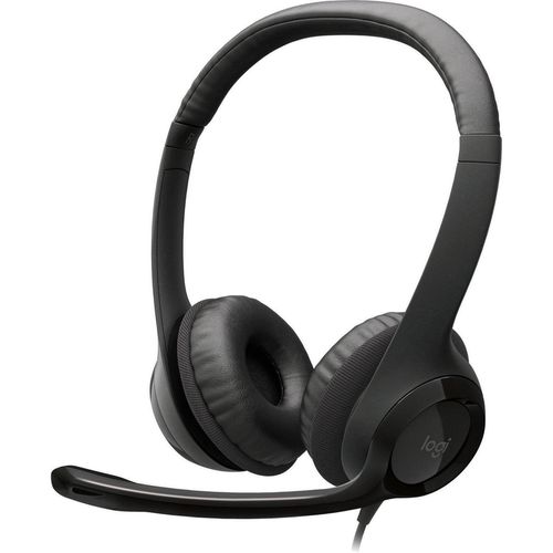 cumpără Căști cu fir Logitech H390 Black, USB-C în Chișinău 