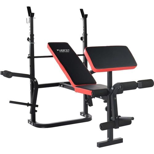 cumpără Banca pentru antrenament de forţă FunFit 4807 Black/Red în Chișinău 