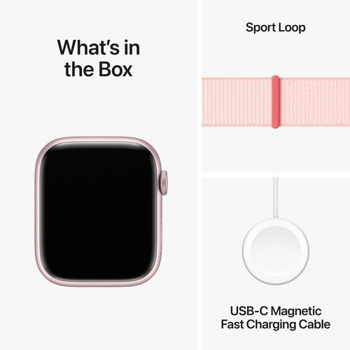 cumpără Ceas inteligent Apple Watch Series 9 GPS 45mm Pink MR9J3 în Chișinău 