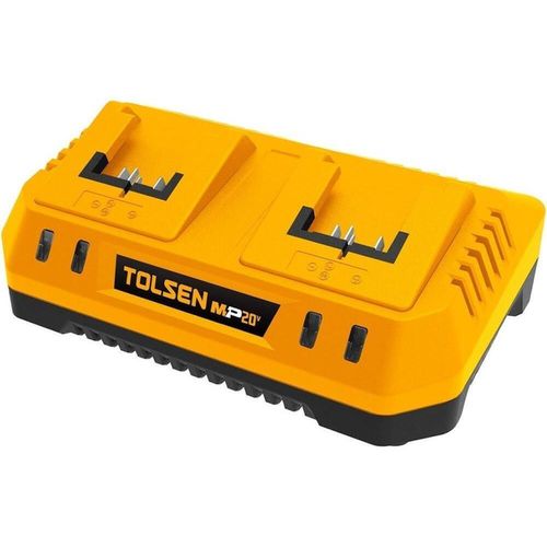 купить Зарядные устройства и аккумуляторы Tolsen Incarcator Li-Ion rapid MP20V dublu (87487) в Кишинёве 