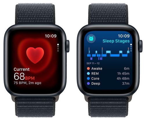 cumpără Ceas inteligent Apple Watch Series SE2 GPS 44mm Midnight MREA3 în Chișinău 