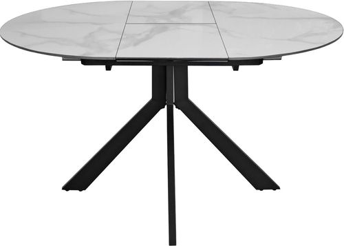 cumpără Masă Deco Ceramica Pina 1100(400)*760 Luka White în Chișinău 