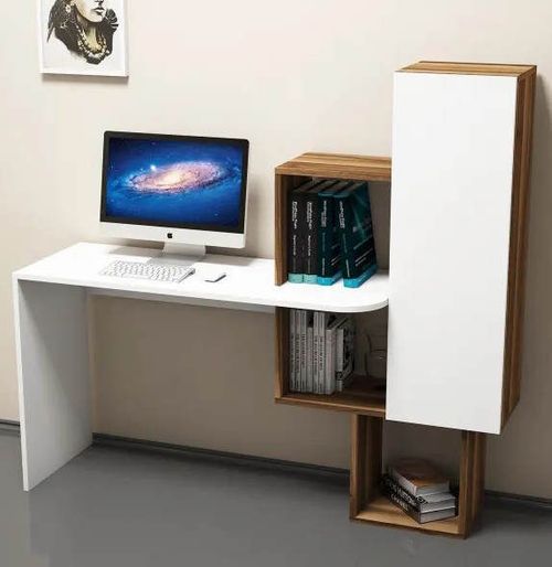 купить Офисный стол Trendy Acelya, Nuc, Alb 145x141x45cm в Кишинёве 