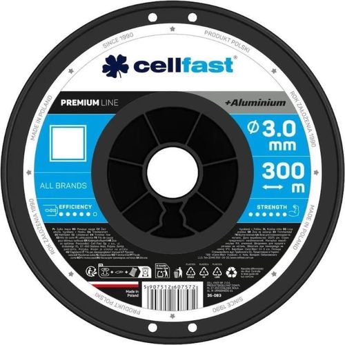 купить Леска для триммера Cellfast 35083 patrata PREMIUM d 3.0 mm (300 m) в Кишинёве 