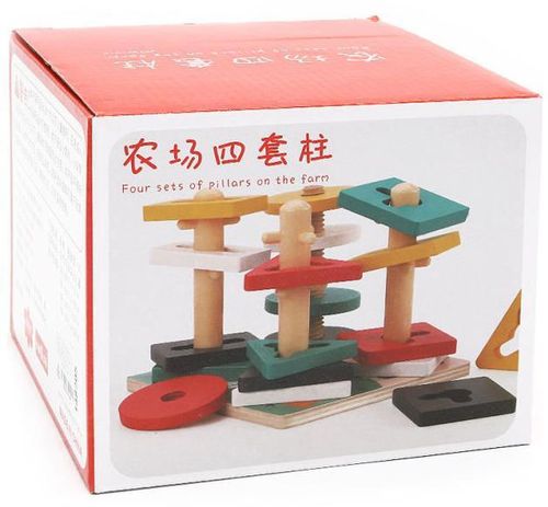 cumpără Puzzle miscellaneous 7766 Sorter din lemn Figurine geometrice 128634/148705 în Chișinău 