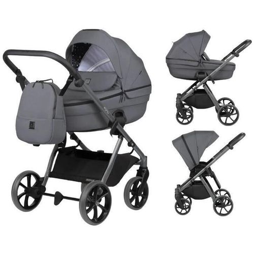 cumpără Сărucior pentru copii Tutis 1602169 2in1 UNO 6+ Essential Antracite 169 în Chișinău 