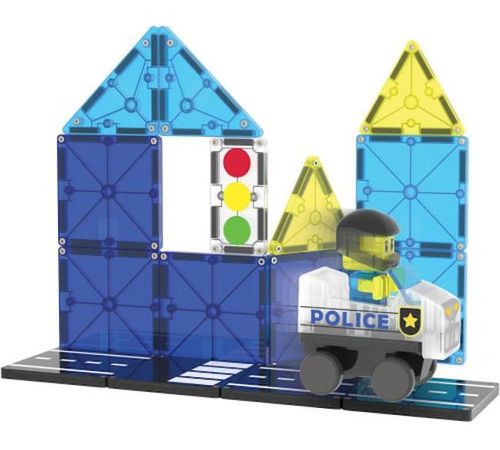 купить Конструктор miscellaneous 252020MT Magna-Tiles Police Patrol Set 20pcs в Кишинёве 