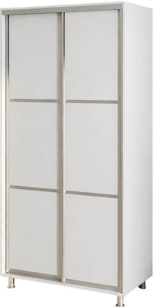 купить Шкаф my-STYLE C10H2T06AM01-U13, 100x220, белый в Кишинёве 