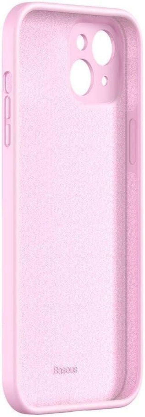 cumpără Husă pentru smartphone Baseus Liquid Silica Gel Protective iPhone 13, Pink în Chișinău 