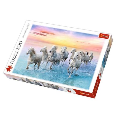 cumpără Puzzle Trefl 37289 Puzzle 500. Caii albi în Chișinău 