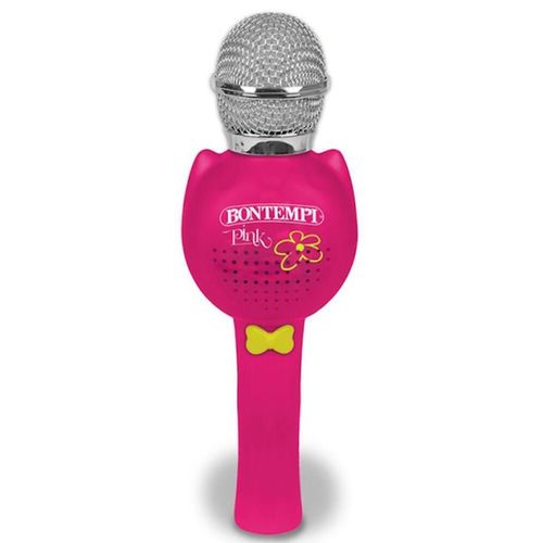 купить Музыкальная игрушка Bontempi 60766 Microfon pentru karaoke roz в Кишинёве 