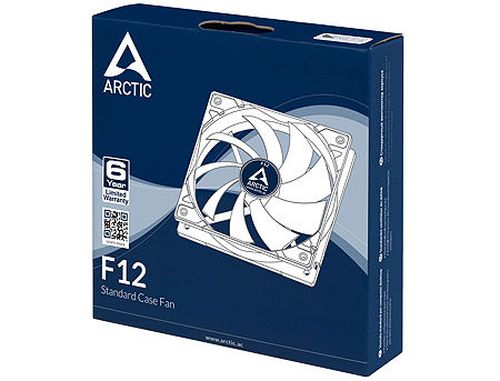 купить Case/CPU FAN Arctic F12, 120x120x25 mm, 3-pin, 1350rpm, Noise 0.3 Sone (@ 1350 RPM), 53CFM (90.1 m3/h) в Кишинёве 