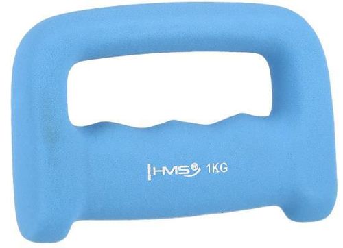 купить Гантель HMS 9459 Gantera anatomic 1kg, Light Blue Neoprene (17-47-121) в Кишинёве 