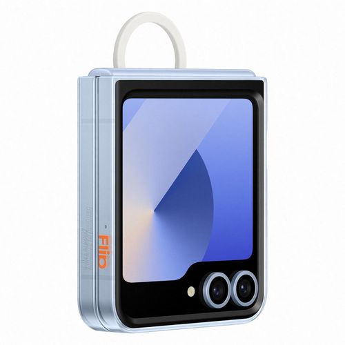 купить Чехол для смартфона Samsung EF-QF74 Clear Case Flip 6 Transparancy в Кишинёве 