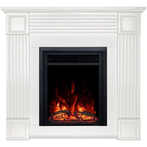 купить Камин электрический ArtFlame Nexor & Cris, 950x1000x270mm, Alb в Кишинёве 