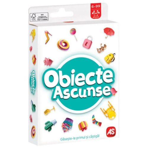 cumpără Joc educativ de masă As Kids 1040-24408 Joc De Carti Obiecte Ascunse (RO), cod 61383 în Chișinău 