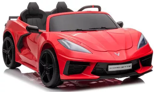 cumpără Mașină electrică pentru copii Kids car 8070490R_Red Corvette C8, 12V10AH, scaune din piele în Chișinău 