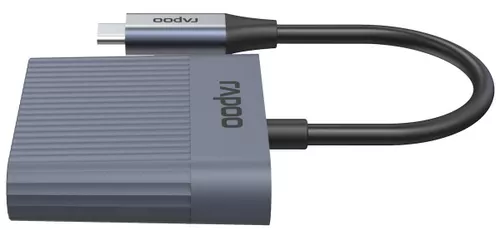 cumpără Adaptor IT Rapoo 226497 "UCR-3011" 3-IN-1 USB-C CARD READER în Chișinău 
