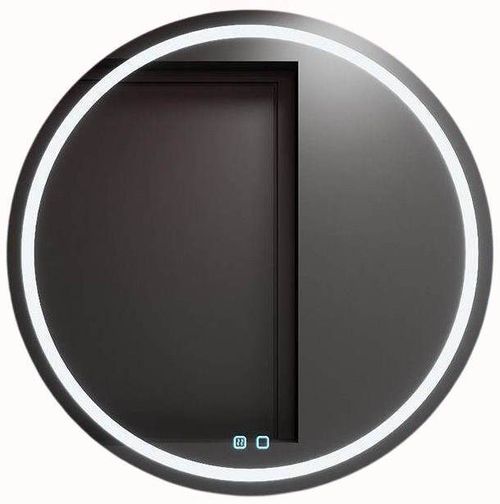 купить Зеркало для ванной Bayro Elipso круглое 900x900 LED touch c подогревом в Кишинёве 