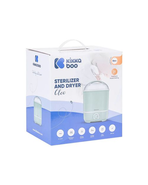 Sterilizator electric cu functie de uscare KikkaBoo Cleo Mint 