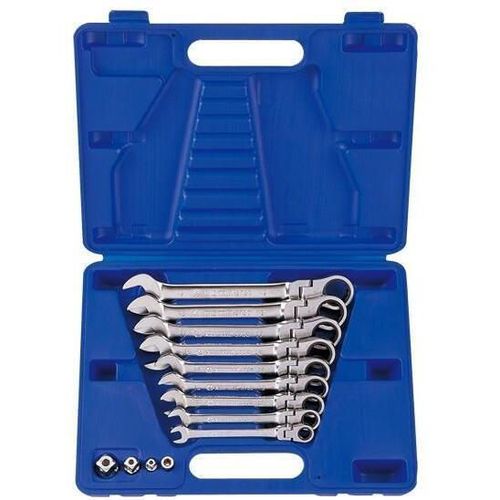 cumpără Cheie fixă King Tony 13013MR ключи комбинированные с трещоткой шарнирные 8-19мм 13 пр. пласт.кейсе în Chișinău 