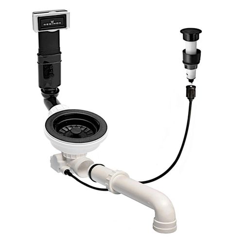 cumpără Sifon pentru chiuvetă bucătărie Reginox R37311 Wastekit Pure Black în Chișinău 