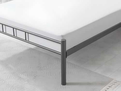 купить Кровать Evger K-50 180x200cm Grey (без матраса) в Кишинёве 