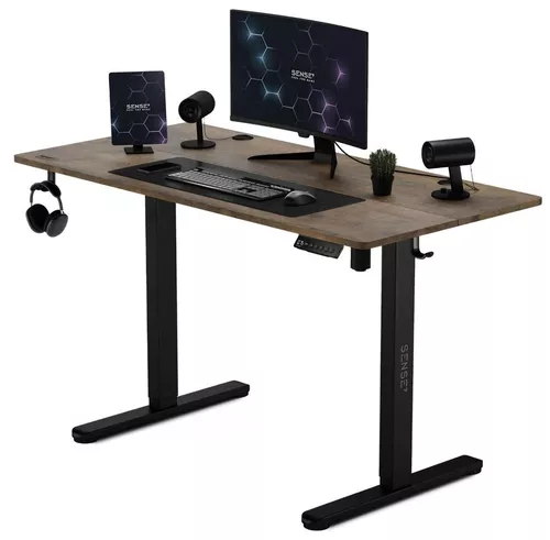 cumpără Masă pentru calculator Sense7 Nojo 140x70 Black Oak în Chișinău 